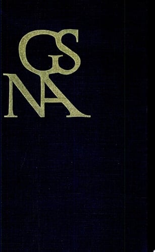 Goethe yearbook
