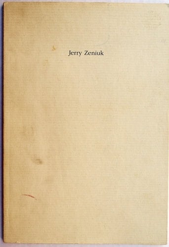 Jerry Zeniuk Watercolors, 1991-1992