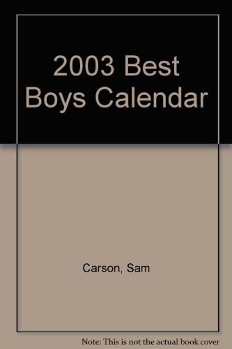 2003 Best Boys Calendar