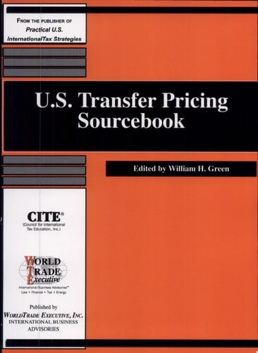 U.S. Transfer Pricing Sourcebook