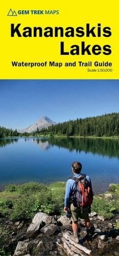 Kananaskis Lakes Map (Kananaskis Country) | Gem Trek Maps