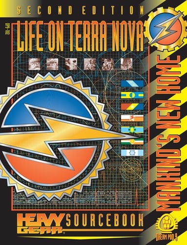 Life on Terra Nova : Heavy Gear Sourcebook : Mankind's New Home