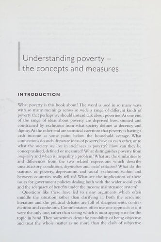 Poverty The Facts