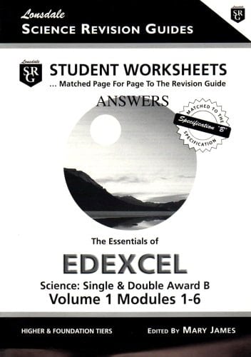 Essentials of Edexcel Science Student Worksheets - Answer Book