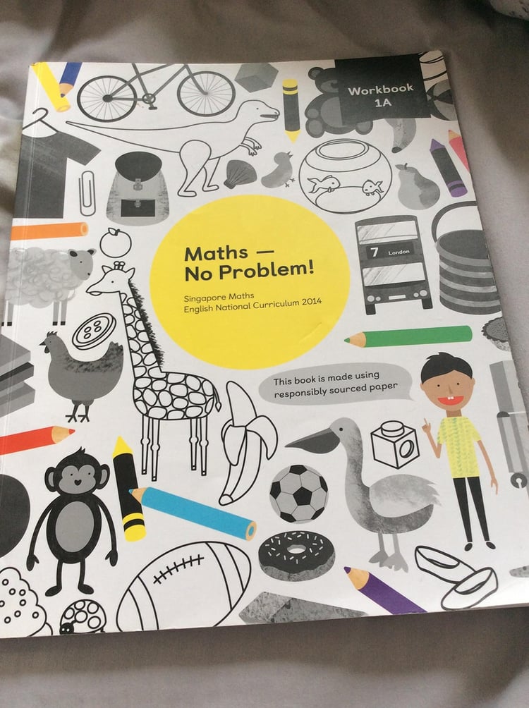 Singapore Maths English Curriculum 2014 Workbook 1A