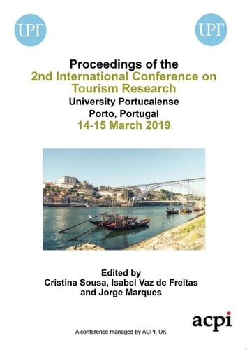 ICTR 2019 2nd International Conference on Tourism Research 2020