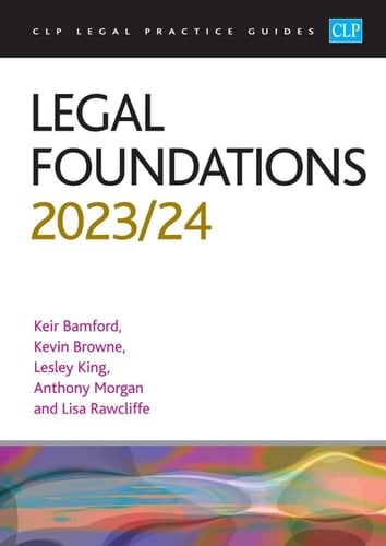 Legal Foundations 2023/2024