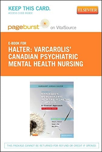 Varcarolis's Canadian Psychiatric Mental Health Nursing, Canadian Edition - Elsevier eBook on VitalSource (Retail Access Card), 1e