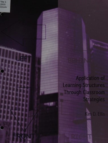 Application of Learning Structures Through Classroom Strategies