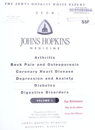 2006 Johns Hopkins White Papers: Nutrition and Weight Control: vol 2