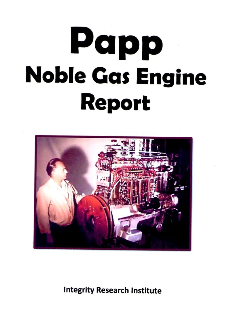 Papp Noble Gas Engine Report