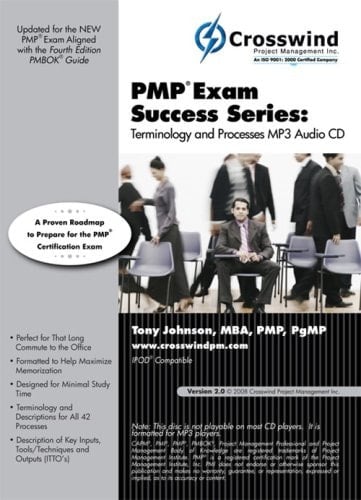 PMP Exam Success Series: Terminology & Processes MP3 CD
