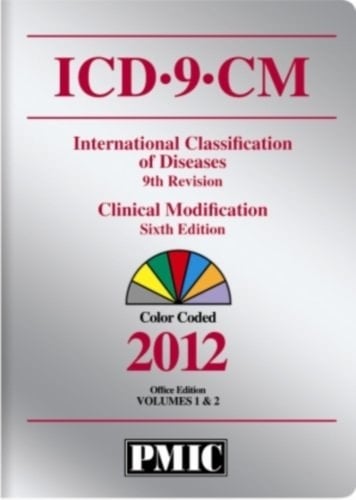 Pmic ICD-9-CM 2012 Vols 1&2, Color Coded, Office Edition