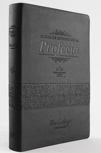 RVR 1960 Biblia de la Profecía - Negro con índice Imitación Piel Prophecy Study Bible Black Imitation Leather with Index