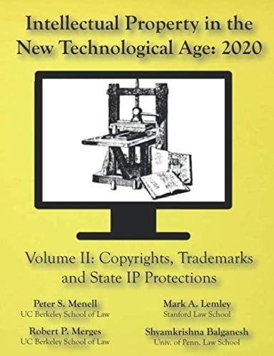 Intellectual Property in the New Technological Age, 2020