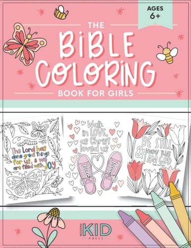 The Bible Coloring Book for Girls