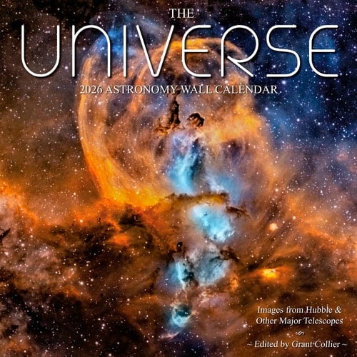 The Universe 2026 Astronomy Wall Calendar