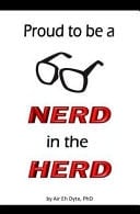 Proud to Be a NERD in the HERD! Blank Journal and Gag Book (Glasses)
