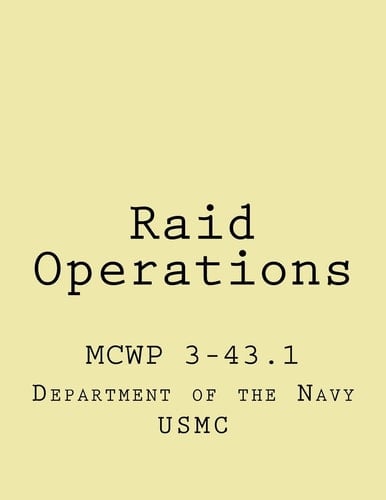 Raid Operations Mcwp 3-43. 1