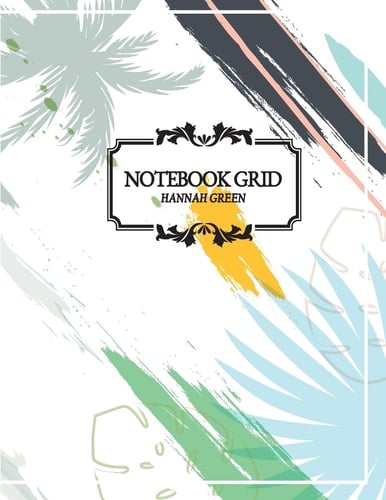 Notebook Grid Aloha : Notebook Journal Diary, 110 Pages, 8. 5 X 11