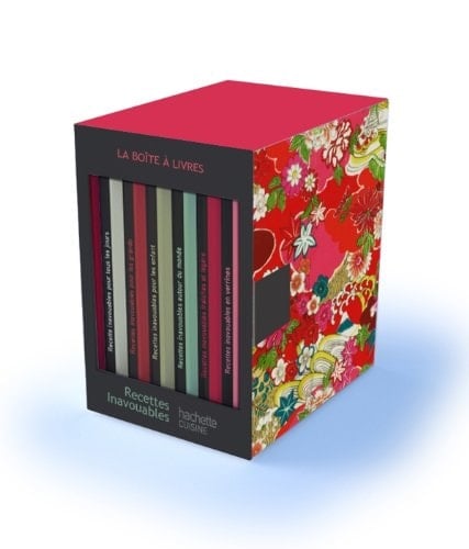 La boîte à livres inavouables 5 livres, 180 recettes délicieusement inavouables pour tous les moments de la vie + 1 livre à remplir et à conserver