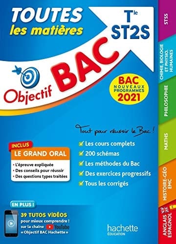 Toutes les matières Tle ST2S