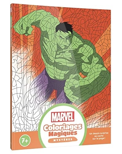 Marvel Coloriages magiques mystères