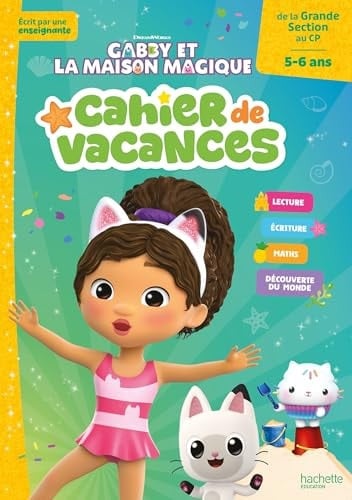 Gabby et la maison magique - Cahier de vacances 2026 - De la Grande Section au CP
