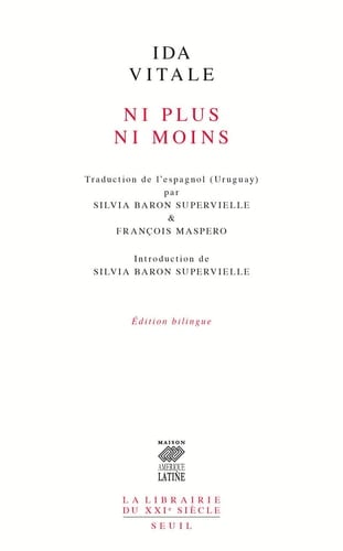 Ni plus ni moins