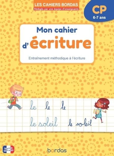 Mon cahier d'écriture CP