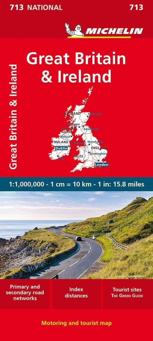 Michelin Great Britain & Ireland Map 713 (Maps/Country (Michelin))