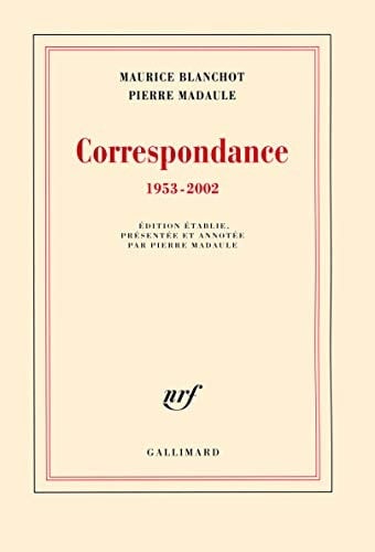 Correspondance 1953-2002