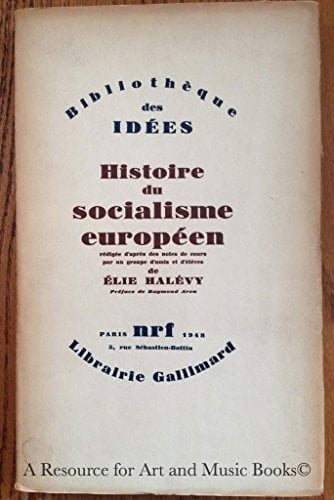 HISTOIRE DU SOCIALISME EUROPEEN (BIBLIOTHEQUE DES IDEES)