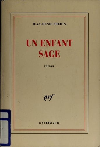 Un enfant sage roman