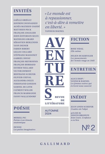 Revue Aventures: Automne 2024