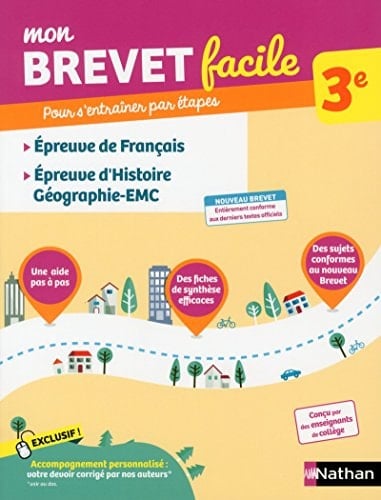Epreuves de Français Histoire-Géographie-EMC 3e