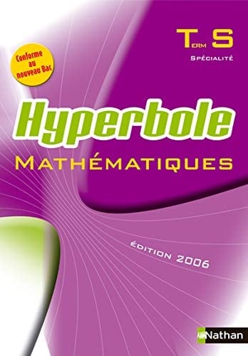 Mathématiques Tle S Spécialité Programme 2002