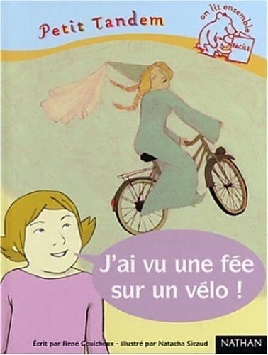 J'ai vu une fée sur un vélo!