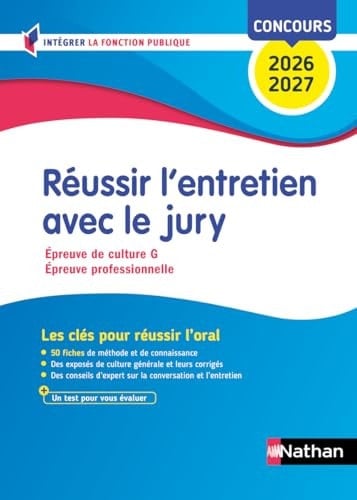 Réussir l'entretien avec le jury (Concours de catégories A, B et C) Concours 2026-2027