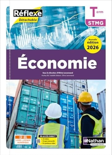 Économie - Term STMG - Coll. Réflexe - Ed. 2026 - pochette