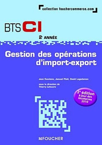 Gestion des opérations d'import-export BTS CI 2e année