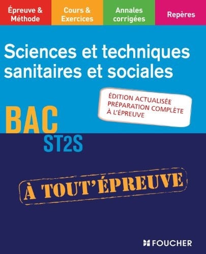 Sciences et techniques sanitaires et sociales Bac ST2S