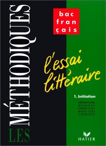 FRANCAIS 1ERE L'ESSAI LITTERAIRE.