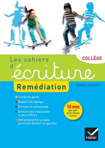 Les cahiers d'écriture Remédiation