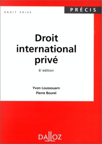 Droit international privé (Précis. Droit privé) (French Edition)
