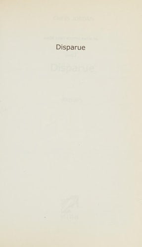 Disparue : roman