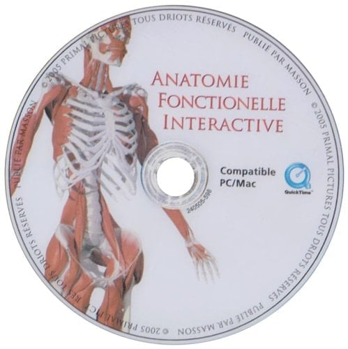 CD Rom Anatomie fonctionnelle intéractive: Compatible Pc/Mac