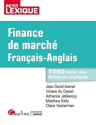 Finance de marché français-anglais