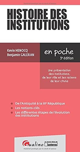 Histoire des institutions