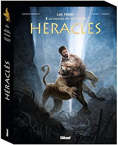 Coffret en 3 volumes : Tome 1, La jeunesse du héros ; Tome 2, Les douze travaux Avec 1 poster des dieux de l'Olympe